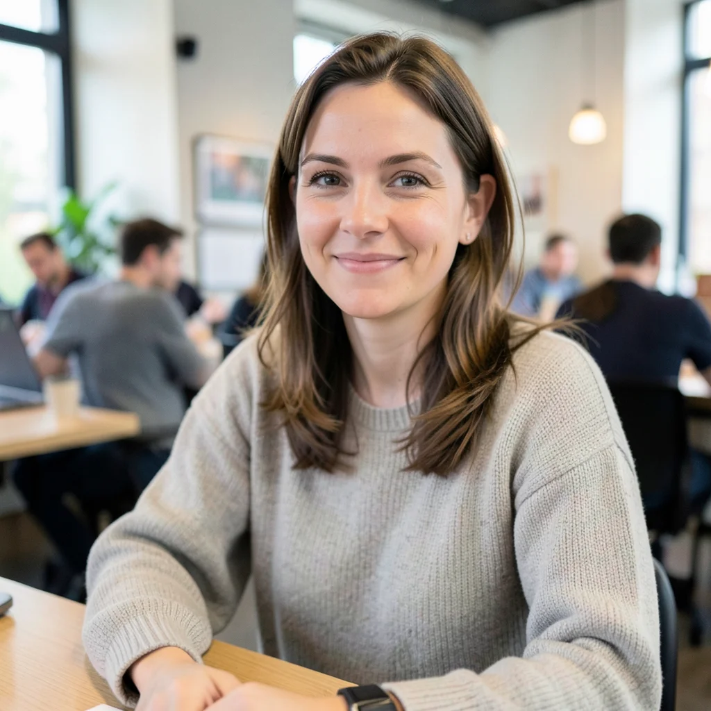Portret van Femke de Vries, AI Content Specialist voor gratis AI schrijf tools